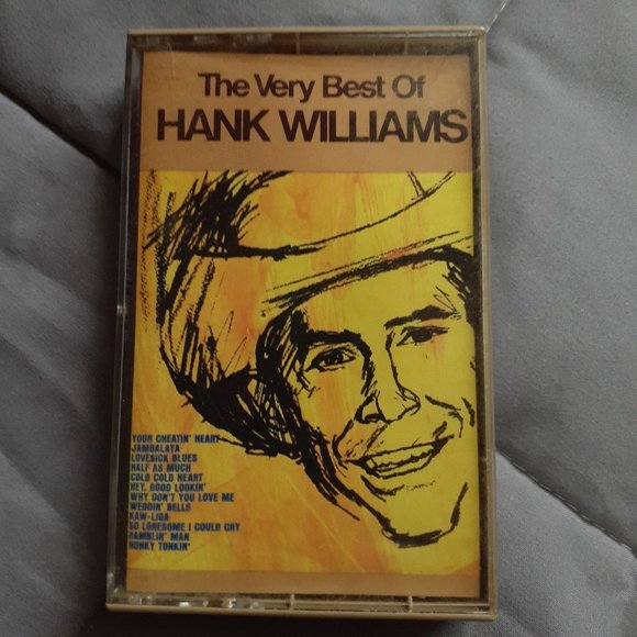 The Very Best of Hank Williams Classic Country Music Cassette Tape Tested - Picture 1 of 7